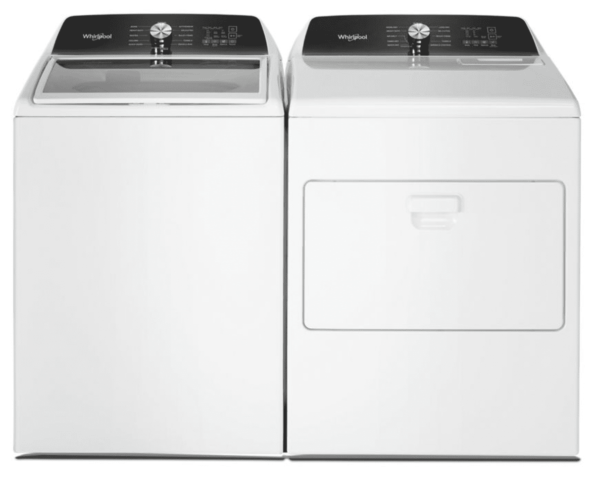 Whirlpool WTW5025SW 4.5 Cu. Ft. Top Load Washer, Built-In Faucet, Agitator image 2