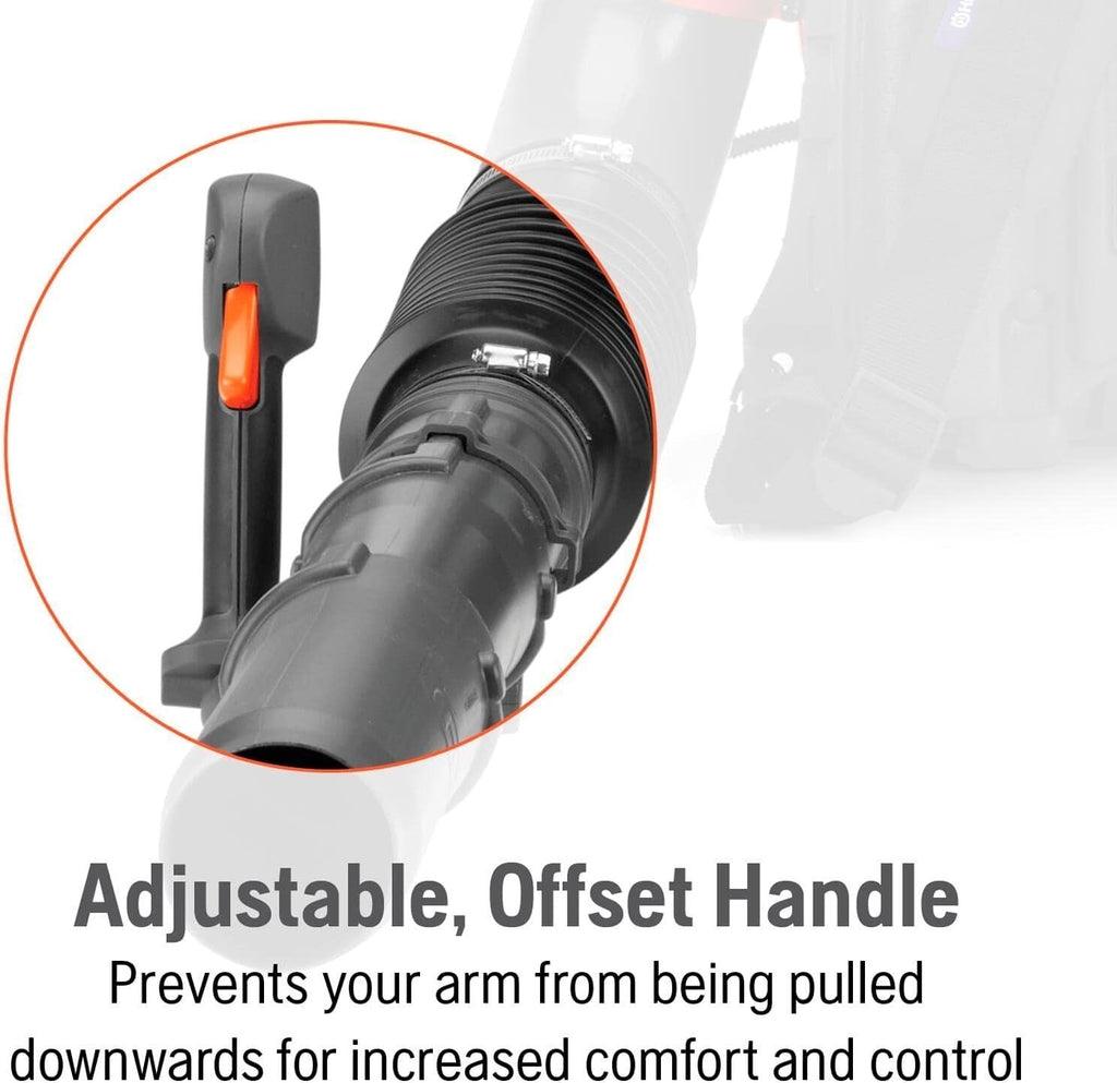 Husqvarna 350BT Gas Backpack Leaf Blower 50.2cc, 692 CFM, 180 MPH image 4