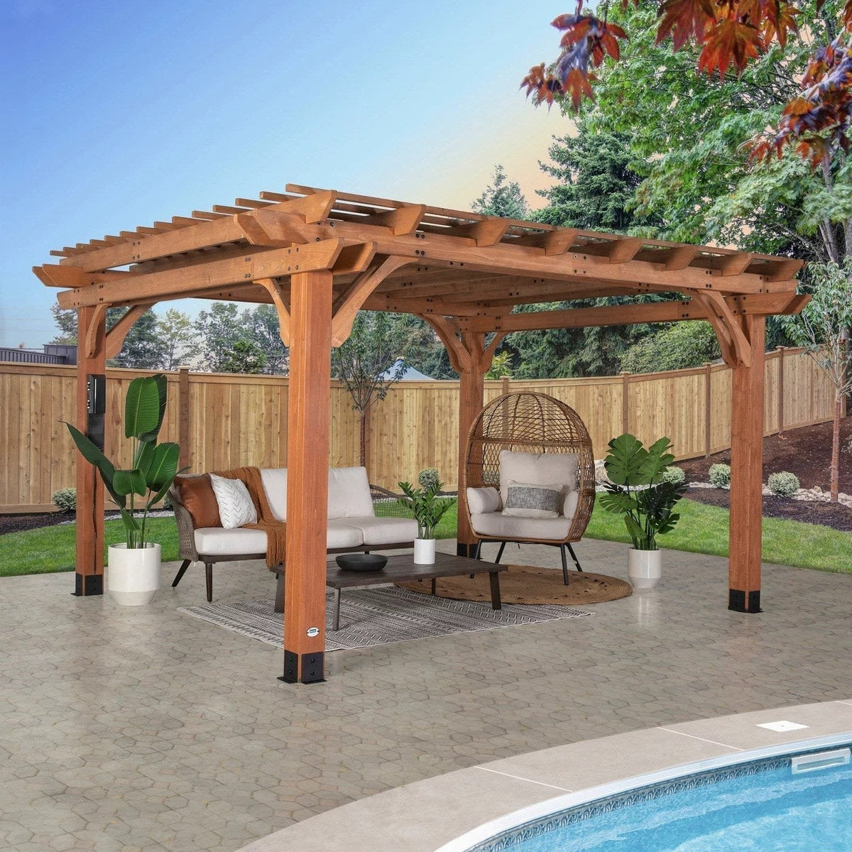 14×12 Beaumont Pergola image 0