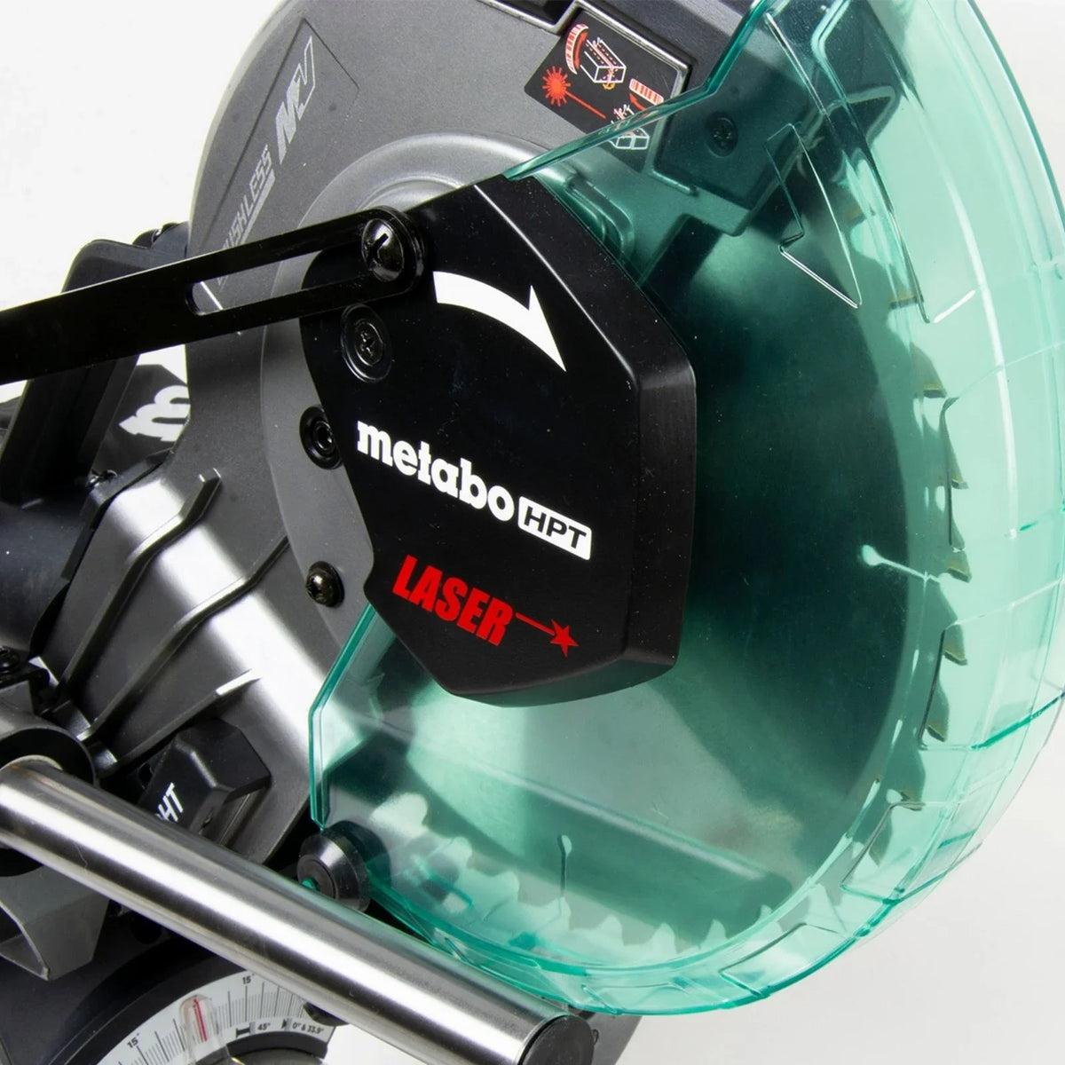 Metabo HPT MultiVolt 36V Sliding Miter Saw 10-Inch Blade C3610DRAQAM image 1