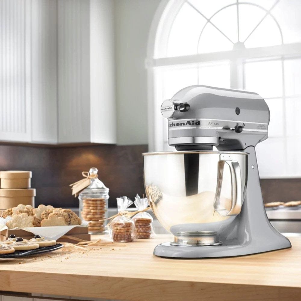 KitchenAid Artisan Series Tilt-Head Stand Mixer -Metallic Chrome image 8