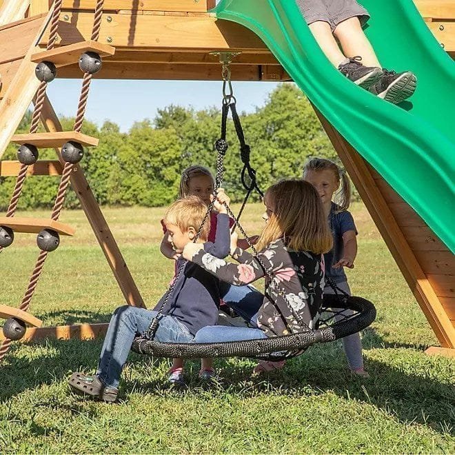 Backyard Discovery Endeavor Cedar Swing Set image 2