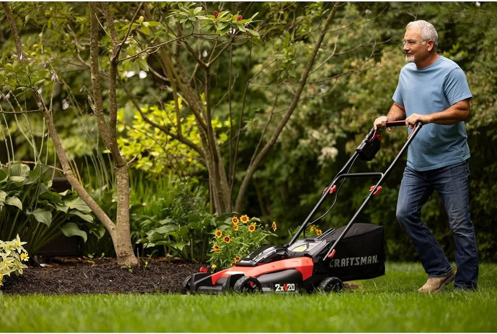 CRAFTSMAN V20 Lawn Mower, Push Mowers. image 1