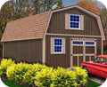 Best Barns Virginia 16×32 Wood Storage Garage image 0