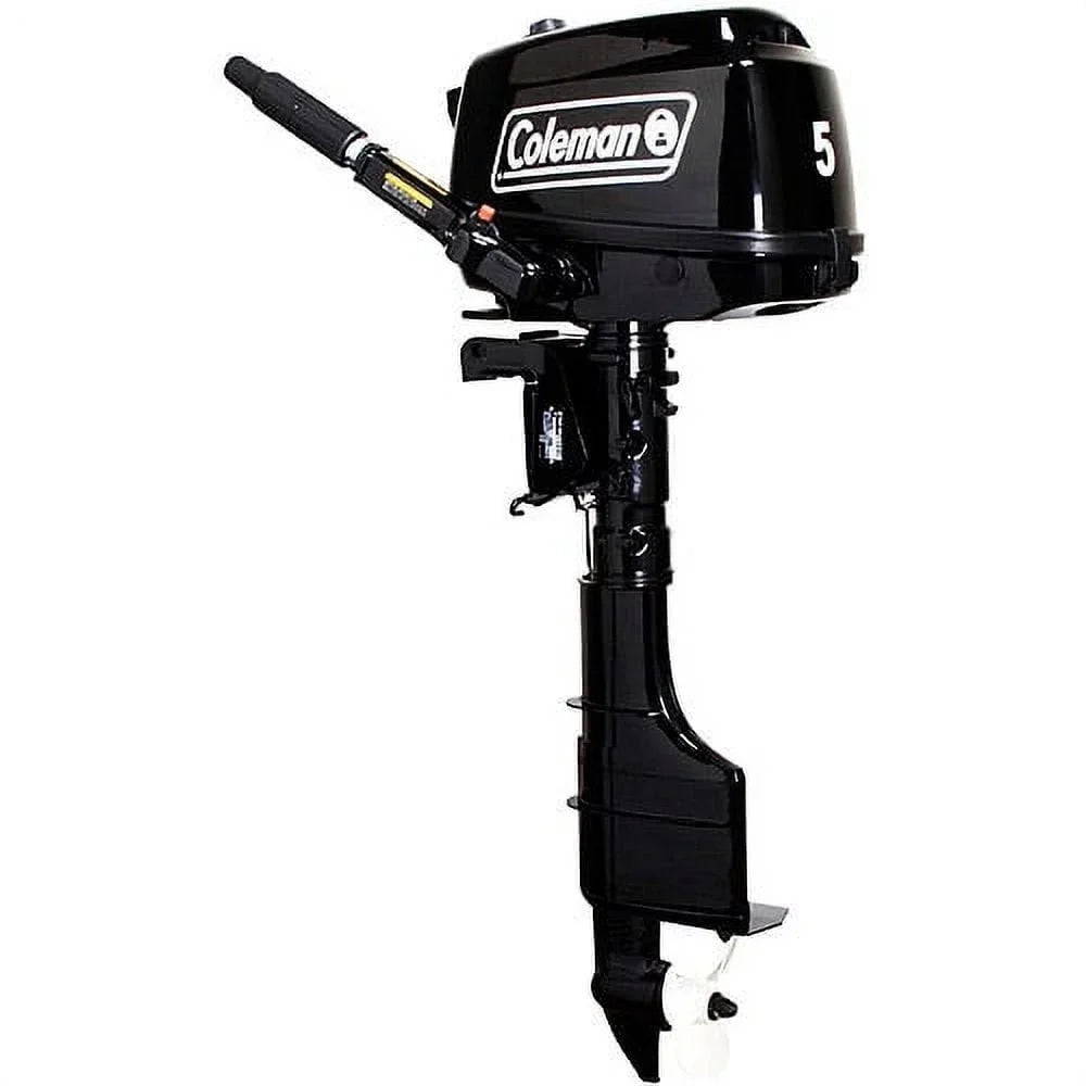 Coleman Powersports 5 HP 4 Stroke Outboards Boat Motors with Easy Pull Start F5BMS image 5