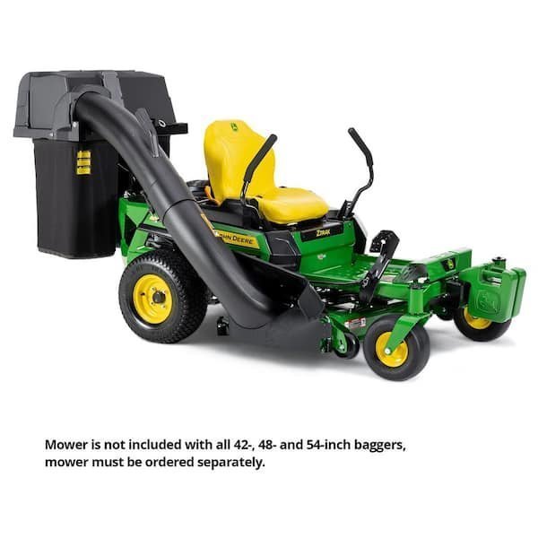 John Deere 42-inch Zero-Turn Mower Twin Bagger: 6.5 Bushel Grass Collection System image 4