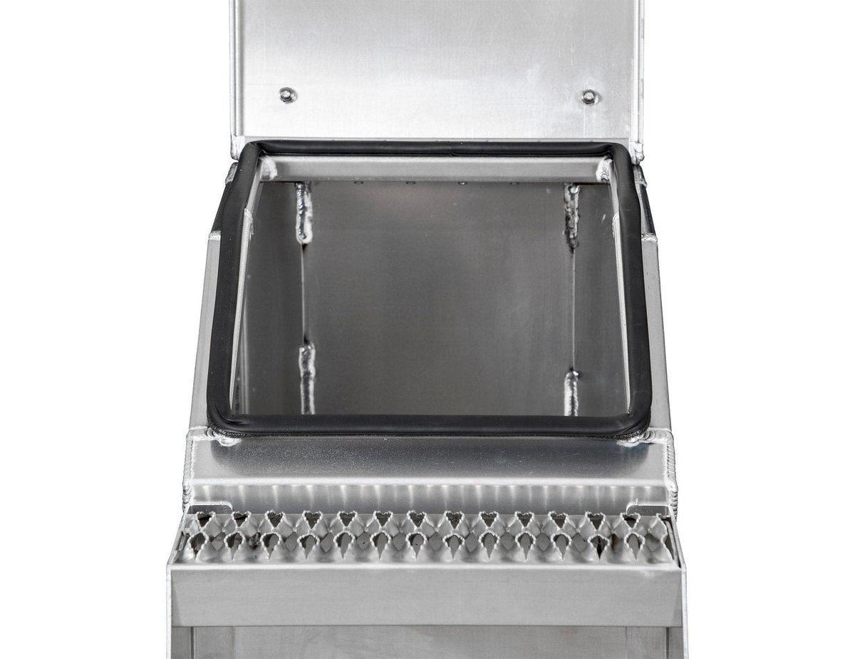 Buyers Products 28-in x 24-in x 19-in Smooth Aluminum Step Box Truck Tool Box 1705285 image 6
