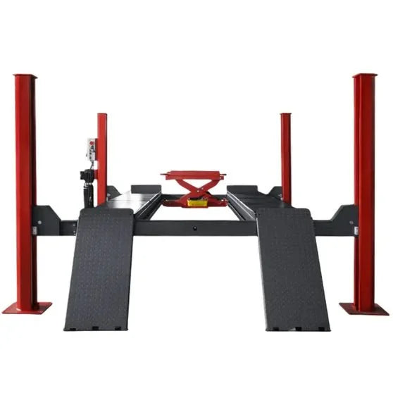 Katool KT-4H150, 4 Post Alignment Lift 15,000 lb – Rolling Jacks Included image 1