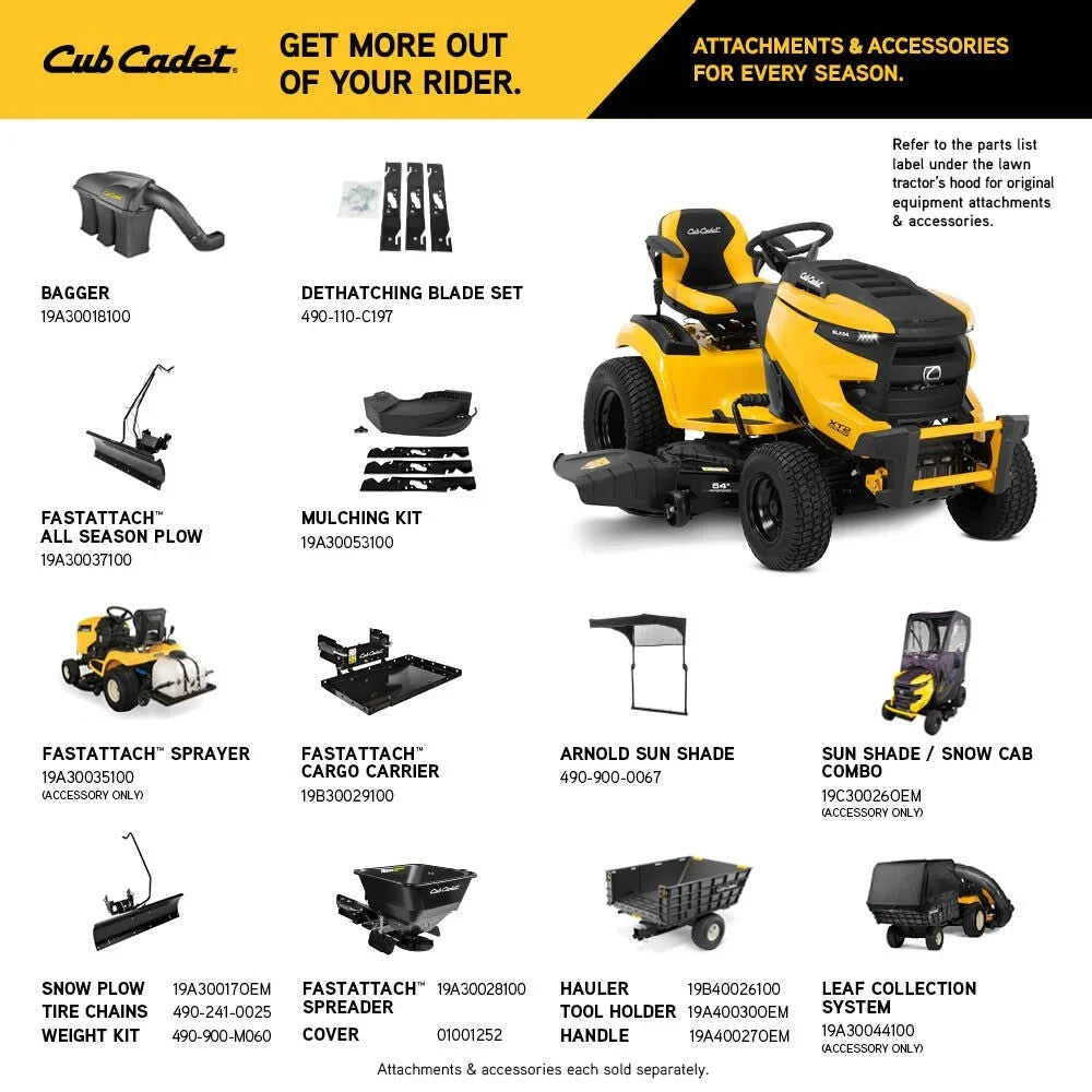 Cub Cadet XT2 SLX54 54″ Residential Ridings Mowers (13A5A2TMA10) image 3