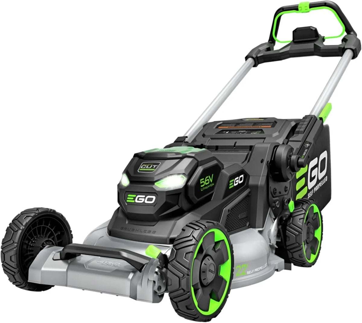 EGO Power+ LM2200SP 22″ Aluminum Deck Select Cut Self-Propelled Lawn Mowers. image 0