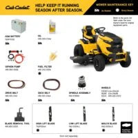 Cub Cadet XT2 SLX54 54″ Residential Ridings Mowers (13A5A2TMA10) image 4
