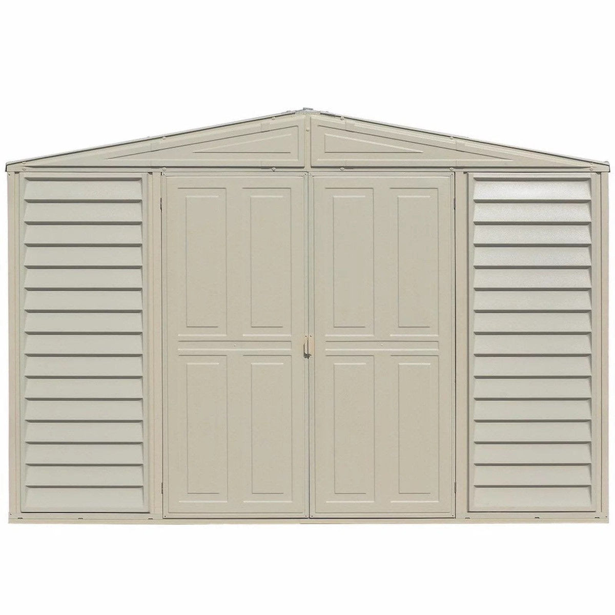 DuraMax 10.5ft x 2.75ft SidePro Vinyl Shed with Foundation Kit image 4