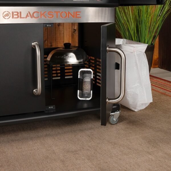 Blackstone 36-in Culinary Cabinet Griddle with Side Table: Versatile Outdoor Cooking in Stainless Steel image 16