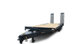 24,000 lb GVWR Deckover Equipment Float Trailer – Heavy-Duty Tandem Dual Axle image 0