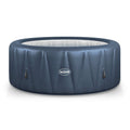 Wave Atlantic 6 Person Round Inflatable Hot Tub, Navy image 0