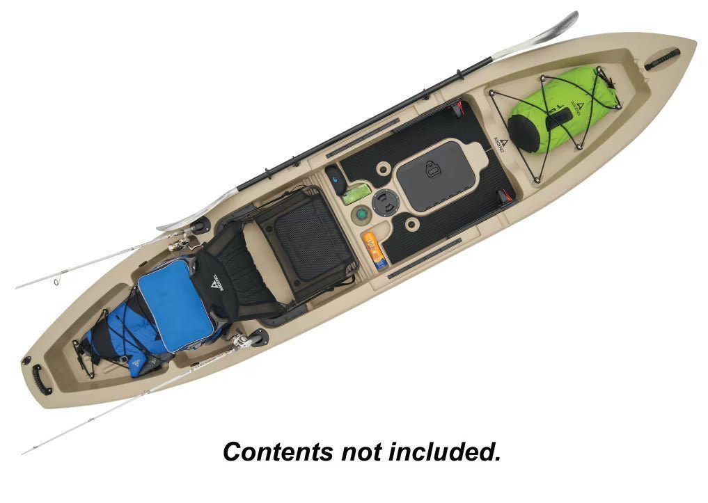 ASCEND 12T 12 ft Sit-On-Top Fishing Kayak – Stable Recreational Angler Kayak image 2