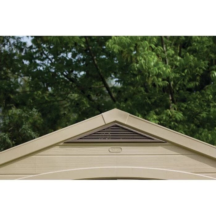 Factor 8 ft. W x 6 ft. D Plastic Storage Shed image 5