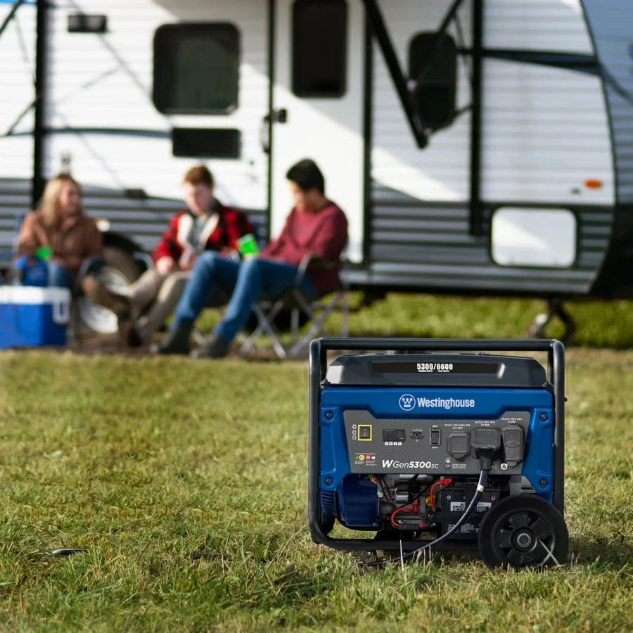 WGen5300sc Generator with CO Sensors. image 1