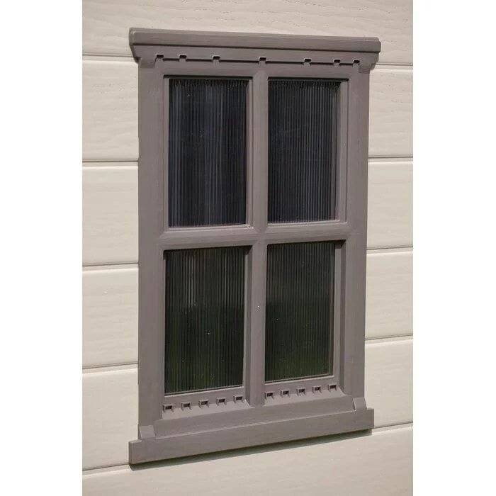 Factor 8 ft. W x 6 ft. D Plastic Storage Shed image 8