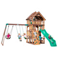 Backyard discovery shenandoah wooden swing set image 0