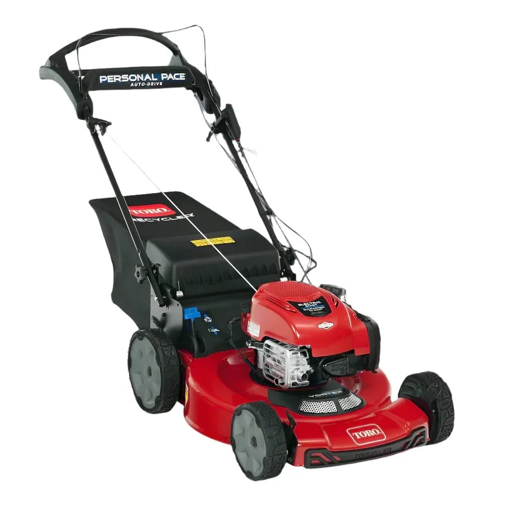 Toro 22″ Electric-Start Recycler Personal Pace Self-Propelled Gas Lawn Mowers. image 0