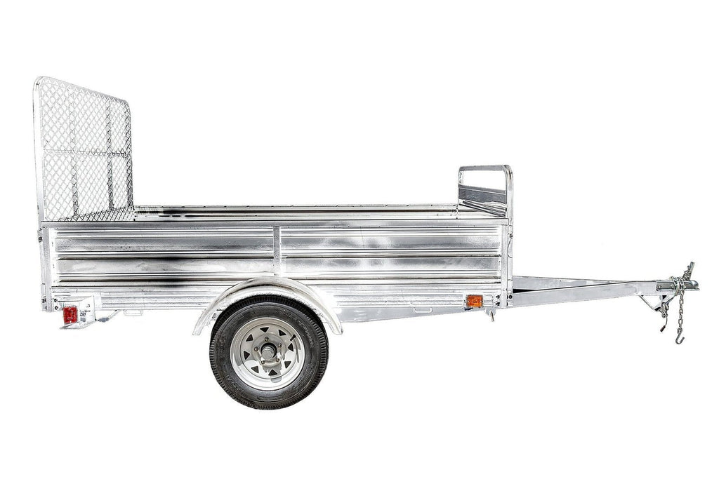 DK2 5-ft x 7-ft Steel Utility Trailer with Ramp Gate ( 1639-lb Capacity ) 2491713 image 1