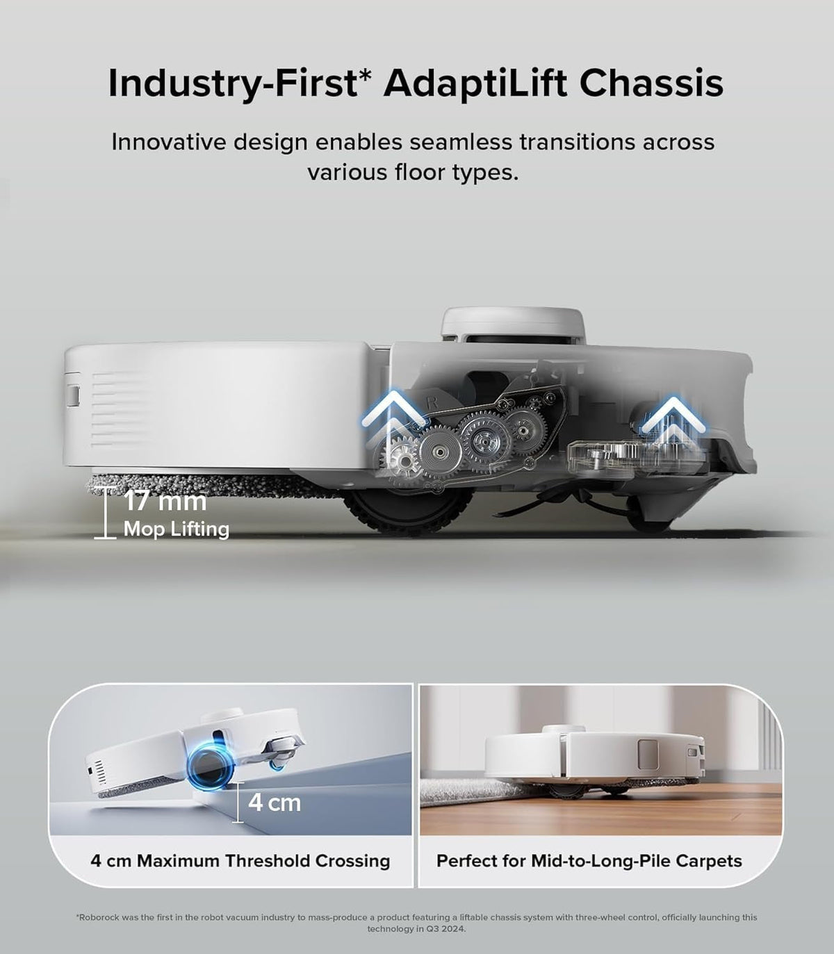 Roborock Qrevo Edge S5A Robot Vacuum & Mop, 18,500Pa, Zero-Tangle image 20
