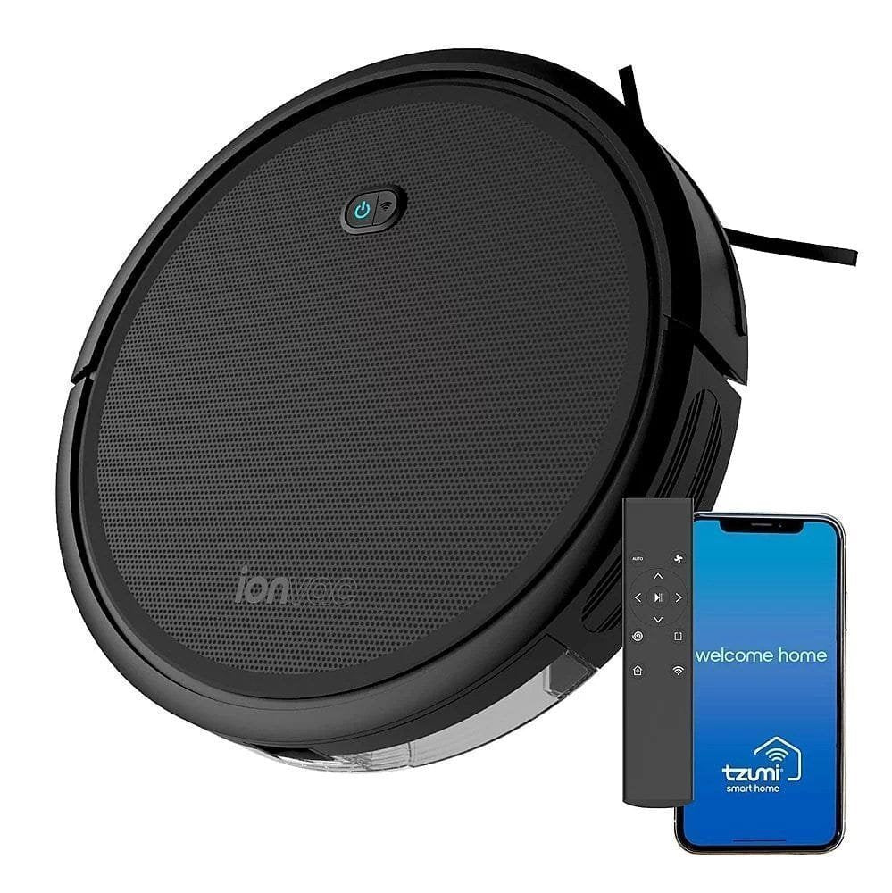 Tzumi – ionvac Smart Clean 2000 Robovac – Black image 0