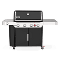 Nexgrill 4-Burner Propane GAS Grill in Black with Side Burner and Stainless Steel Main Lid image 0