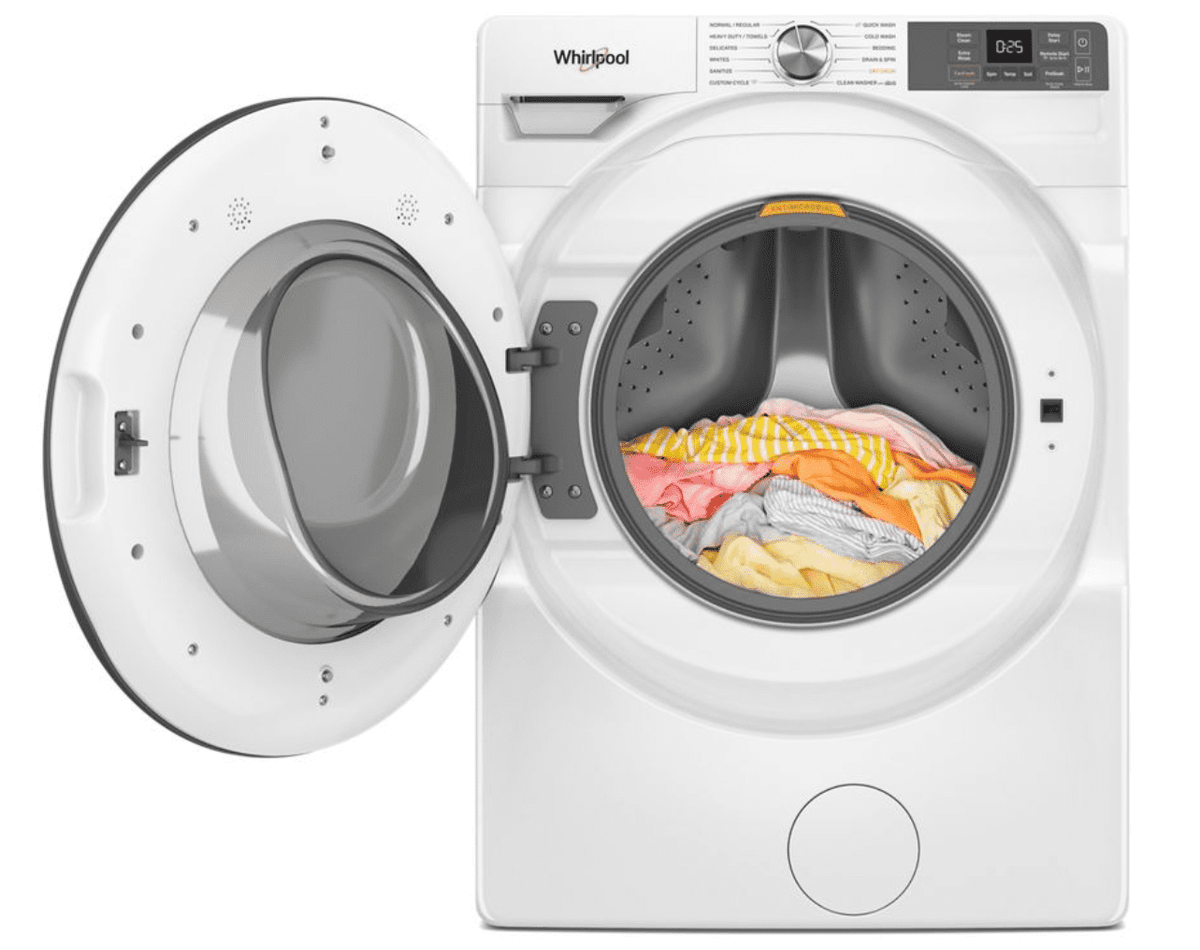 Whirlpool WFW5720RW 4.5 cu. ft. Smart Front Load Washer FreshFlow Vent System image 1