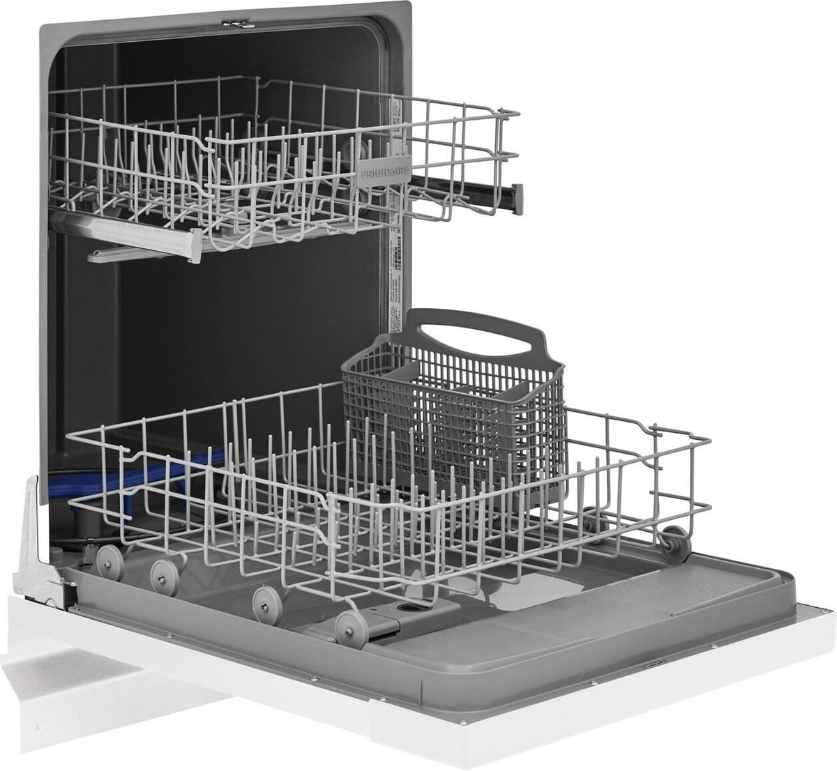 Frigidaire FDPC4221AW 24″ Built-In Dishwasher, Front Control, White image 1