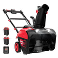 PowerSmart 80V 21″ Cordless Snow Blower with 2 Batteries and Chargers image 0