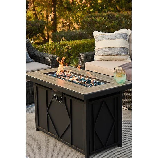 HeatMaxx 42 in. Rectangular Propane Gas Fire Table image 2