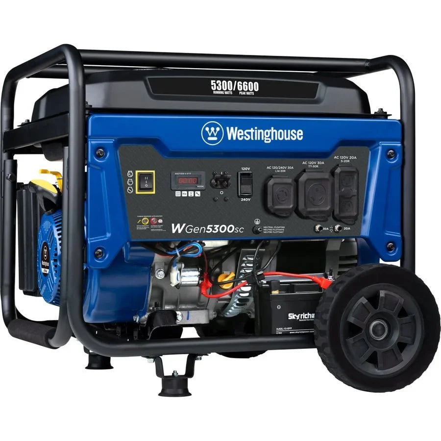 WGen5300sc Generator with CO Sensors. image 0
