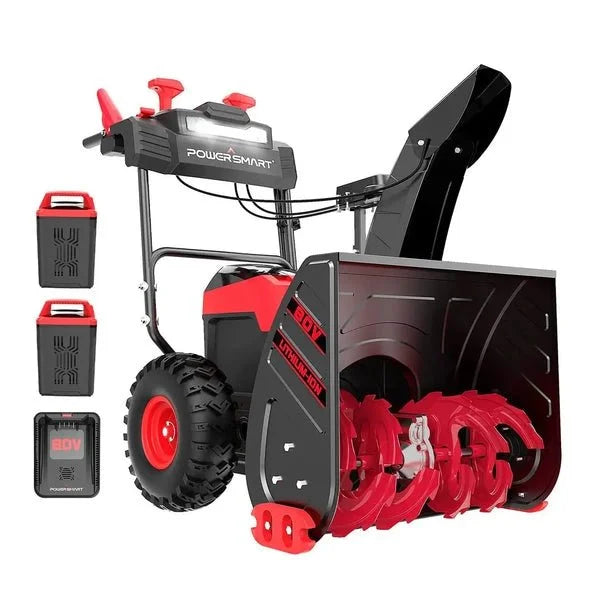 Powersmart 24-Inch 80V Cordless Battery Snow Blowers image 1