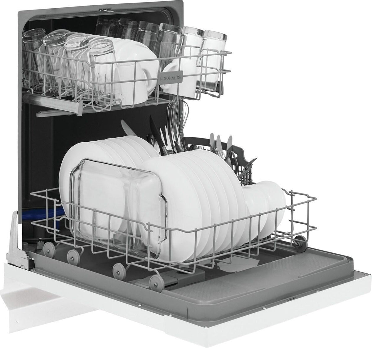Frigidaire FDPC4221AW 24″ Built-In Dishwasher, Front Control, White image 2