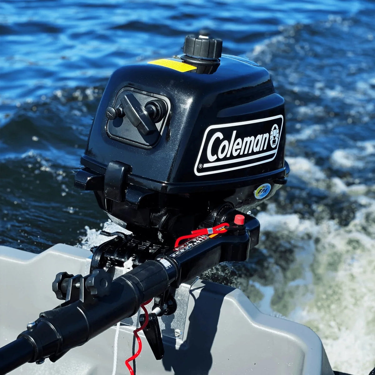Coleman Powersports 5 HP 4 Stroke Outboards Boat Motors with Easy Pull Start F5BMS image 4