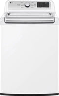 LG – 5.5 Cu. Ft. Smart Top Load Washer with TurboWash3D – White image 0
