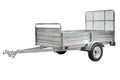 DK2 5-ft x 7-ft Steel Utility Trailer with Ramp Gate ( 1639-lb Capacity ) 2491713 image 0