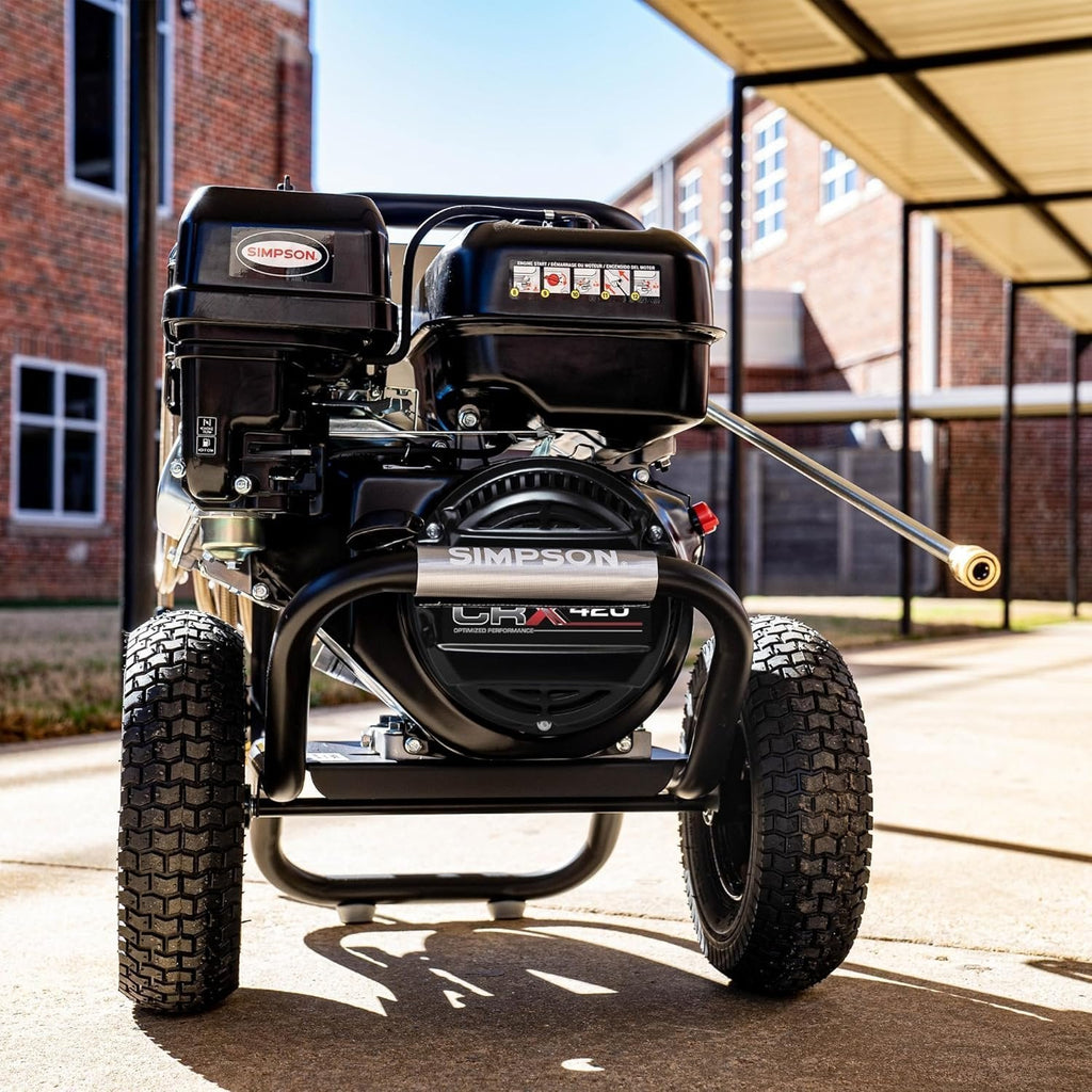 Simpson PowerShot PS60843 – 4400 PSI 4.0 GPM Commercial Gas Pressure Washer with 50 ft Hose | Cold Water, 49-State Compliant image 1
