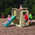 Step2 Naturally Playful Woodland Climber II with Slide, Green image 0