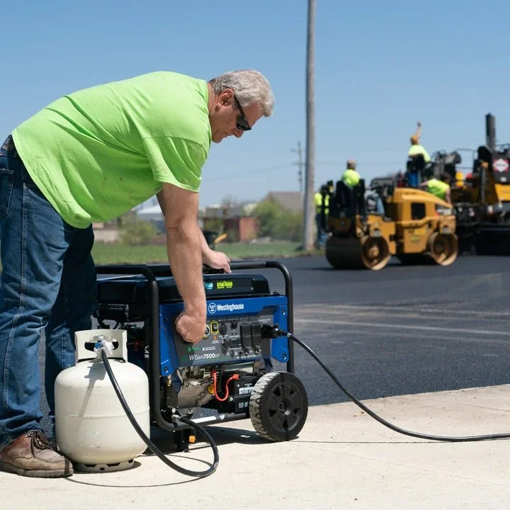 Westinghouse WGen7500DF Dual Fuel Portable Generators. image 4