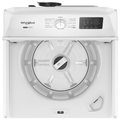 Whirlpool WTW4307SW 4.2–4.3 Cu. Ft. Top Load Washer with 2-in-1 Removable Agitator, Soft Close Glass Lid, White image 0