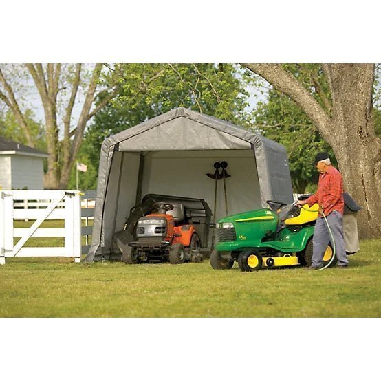 ShelterLogic 10 ft. x 10 ft. x 8 ft. Shed in a Box image 1