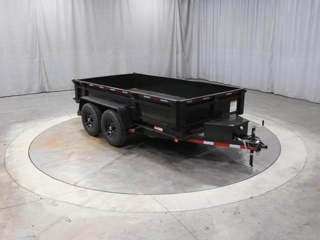 6×12 Dump Trailer – Dual Axle, 12,000 lb Capacity image 0