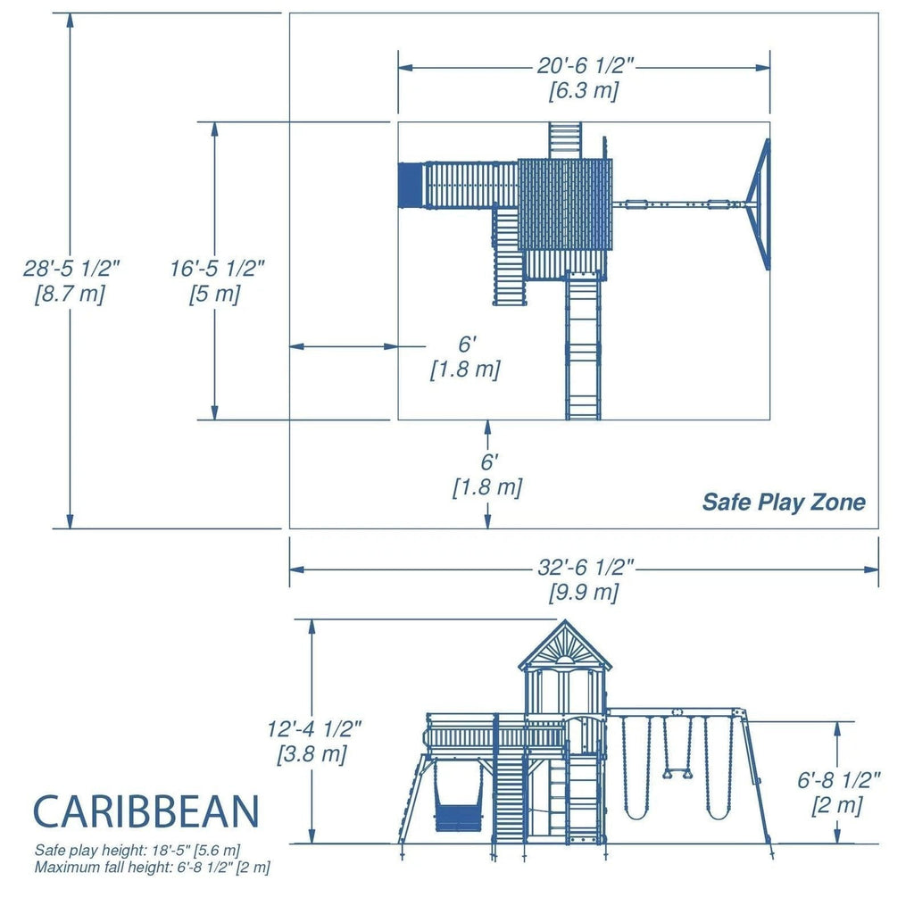Backyard Discovery Caribbean Cedar Swing Set image 8