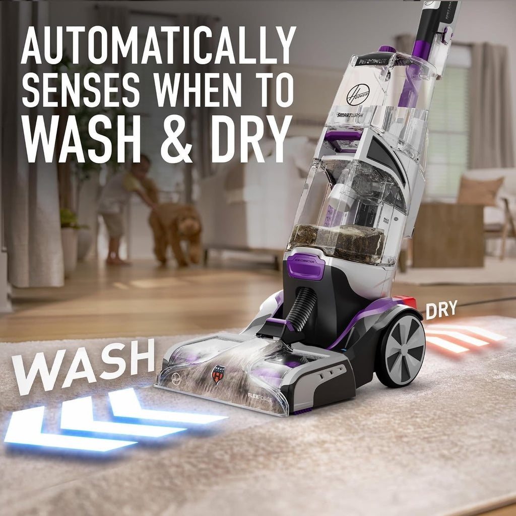 Hoover Smartwash Automatic Carpet Cleaner Machine, FH52000, Turquoise image 16