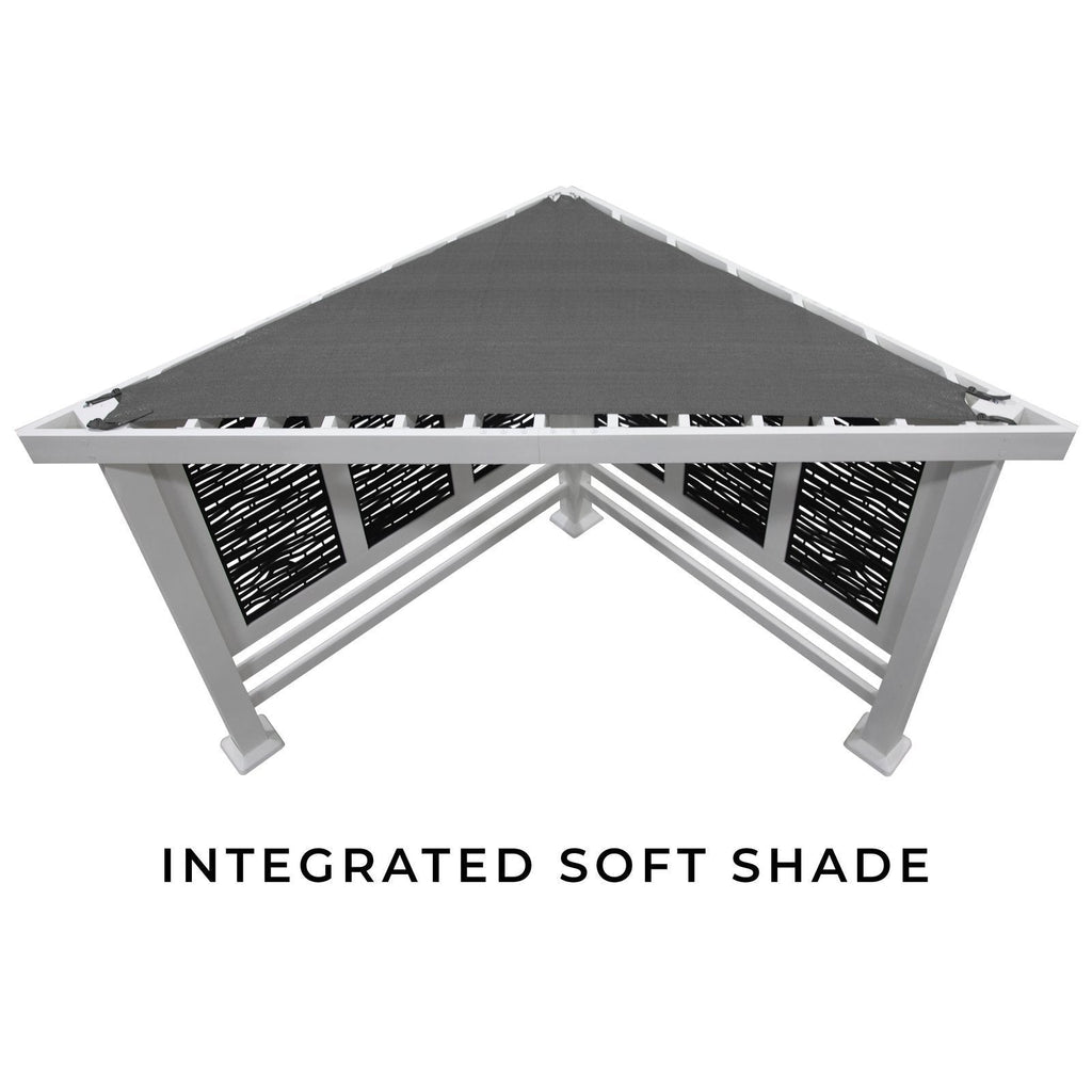 Richmond Modern Steel Cabana Pergola image 4