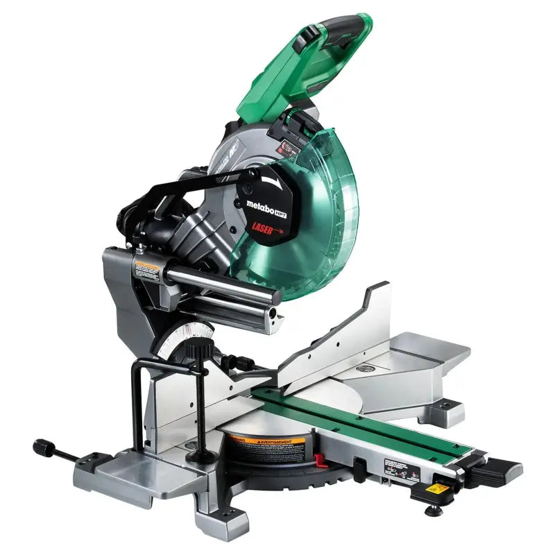 Metabo HPT MultiVolt 36V Sliding Miter Saw 10-Inch Blade C3610DRAQAM image 0
