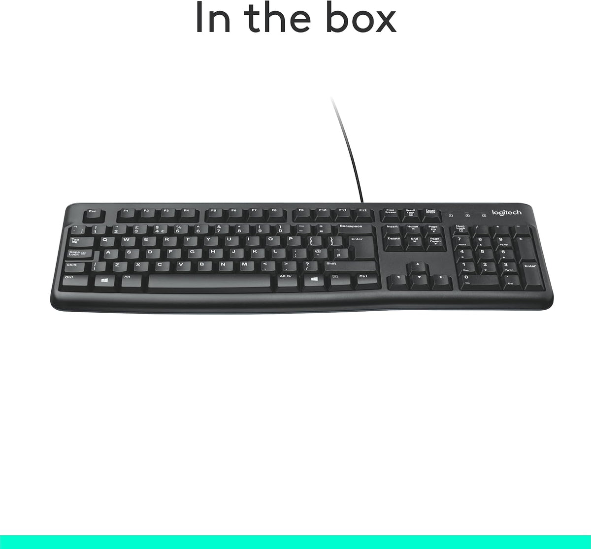 K120 Wired Keyboard for Windows